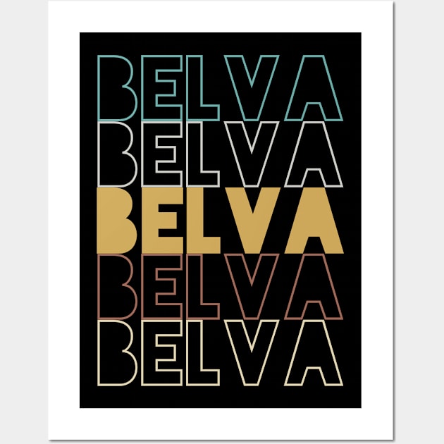 Belva Wall Art by Hank Hill